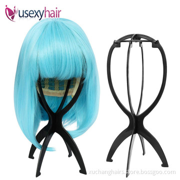 Wholesale Price High Quality Collapsible Plastic Tripod Wig Stand Holder